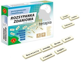 Gra logiczna Alexander TERAPIA Rozsypanka zdaniowa Alexander