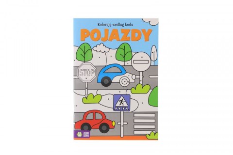 Książeczka edukacyjna Zielona Sowa Koloruję wedłu kodu. (Pojazdy.) Zielona Sowa Książeczka edukacyjna Zielona Sowa Koloruję wedłu kodu. (Pojazdy.) Zielona Sowa
