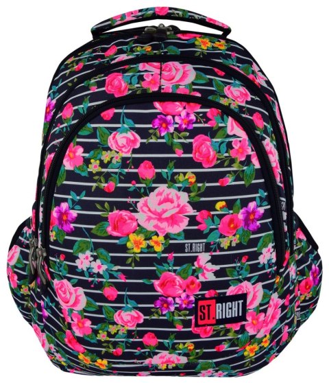 Plecak St.Right LIGHT ROSES PLECAK szkolny (BP-06) St.Right Plecak St.Right LIGHT ROSES PLECAK szkolny (BP-06) St.Right