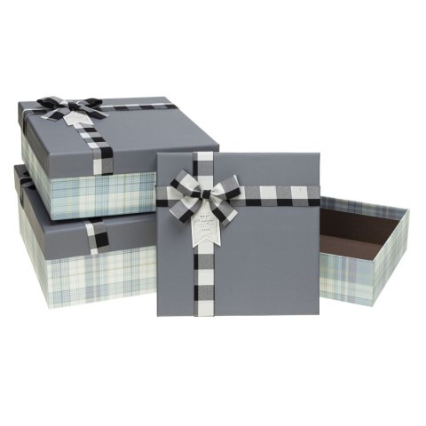 Pudełko na prezent Rozette (PUG-22159-KW set 3 pcs) Rozette Pudełko na prezent Rozette (PUG-22159-KW set 3 pcs) Rozette