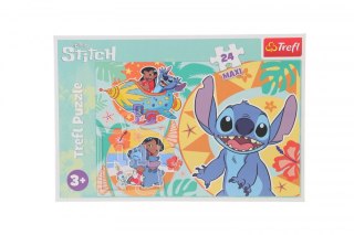 Puzzle Trefl Lilo&stitch Wesoły dzień Lilo&Stitch 24 el. (14365) Trefl
