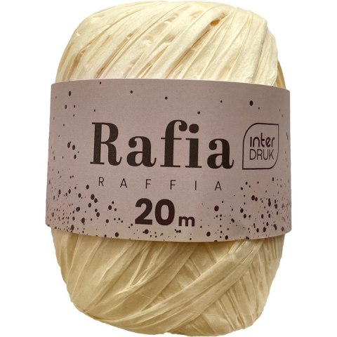 Rafia Interdruk satin gold na szpulce 5902277345547 mix 20m (20 m) Interdruk