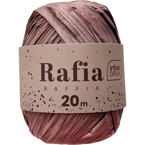 Rafia Interdruk satin gold na szpulce 5902277345547 mix 20m (20 m) Interdruk