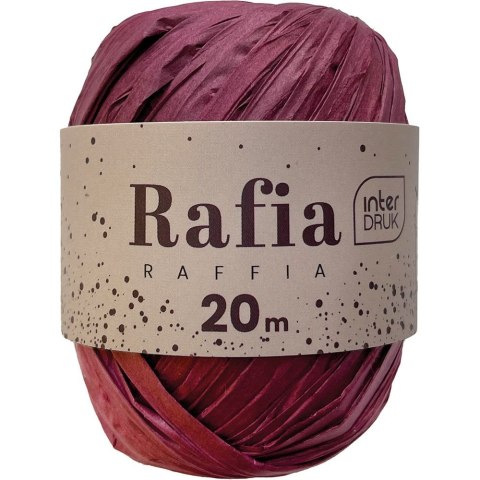 Rafia Interdruk satin gold na szpulce 5902277345547 mix 20m (20 m) Interdruk