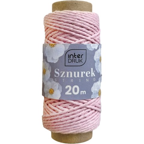 Sznurek Interdruk szurek PASTEL 5902277345530 (20m) Interdruk