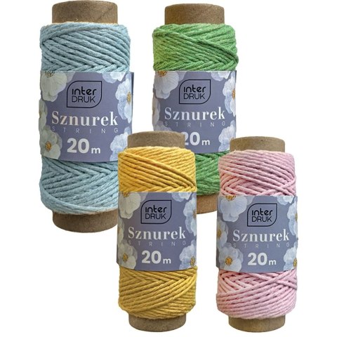 Sznurek Interdruk szurek PASTEL 5902277345530 20m (20m) Interdruk