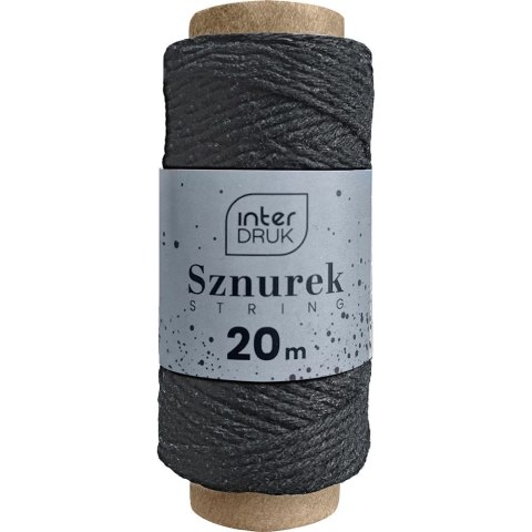 Sznurek Interdruk szurek satin gold 5902277345523 20m (20m) Interdruk