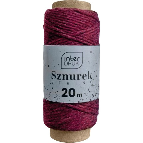 Sznurek Interdruk szurek satin gold 5902277345523 20m (20m) Interdruk