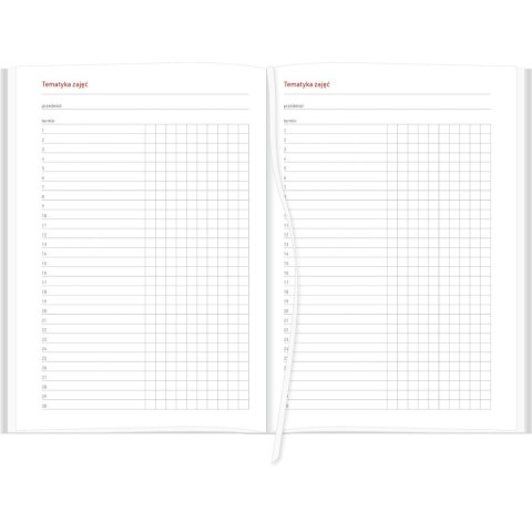 Kalendarz nauczyciela książkowy (terminarz) A5TA071B Wydawnictwo Wokół Nas 2024/2025 a5 CZERWONY A5 (NEBRASKA) Wydawnictwo Wokół Nas