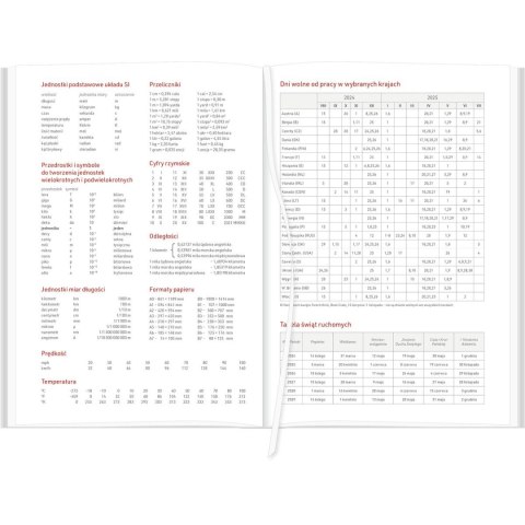 Kalendarz nauczyciela książkowy (terminarz) A5TA071B Wydawnictwo Wokół Nas 2024/2025 a5 CZERWONY A5 (NEBRASKA) Wydawnictwo Wokół Nas
