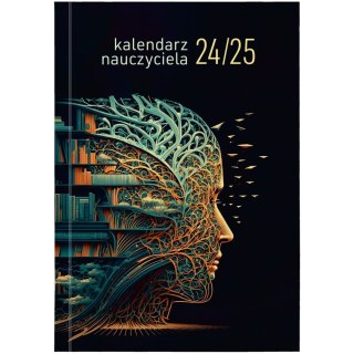 Kalendarz nauczyciela książkowy (terminarz) A5TN078B- Wydawnictwo Wokół Nas 2024/2025 A5 PCV bezbarwny A5 (MODERN) Wydawnictwo Wokół Nas