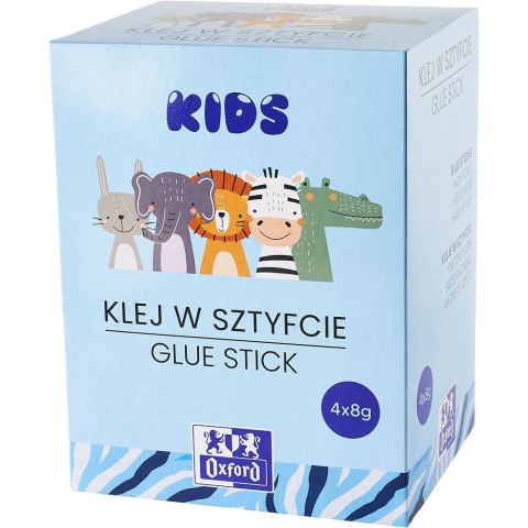 Klej w sztyfcie Oxford Kids 4 pak 8g (400175700) Oxford