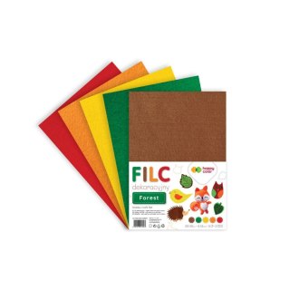 Filc Happy Color kolor: mix 5 ark. (HA 7120 2030-FOREST) Happy Color