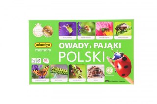 Gra pamięciowa Adamigo OEWADY I PAJĄKI Adamigo