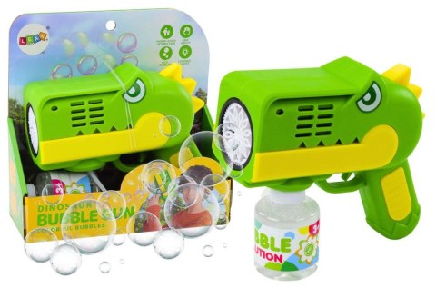 Bańki mydlane Lean Pistolet Na Bańki Mydlane Światła Dinozaur Zielony (18463) Lean Bańki mydlane Lean Pistolet Na Bańki Mydlane Światła Dinozaur Zielony (18463) Lean