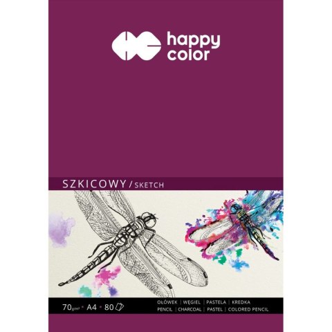 Blok artystyczny Happy Color (HA 3807 1520-W80) Happy Color