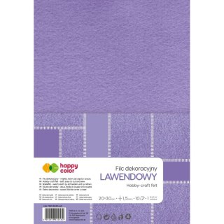 Filc Happy Color kolor: lawendowy 10 ark. (HA 7150 2030-62) Happy Color