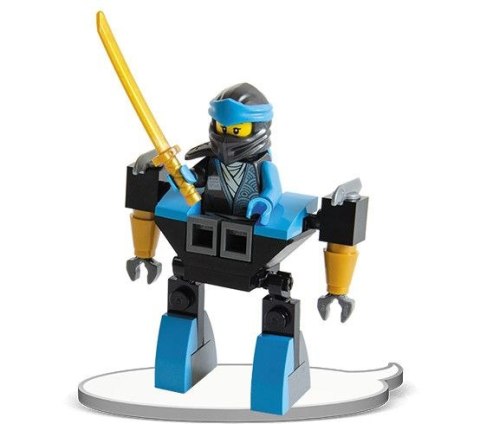 Książeczka edukacyjna Ameet LEGO® NINJAGO®. Moce Nyi LNC 6725 P1 Ameet