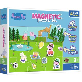 Puzzle Trefl świnka Peppa Magnetyczne Zabawy Peppy (93164) Trefl