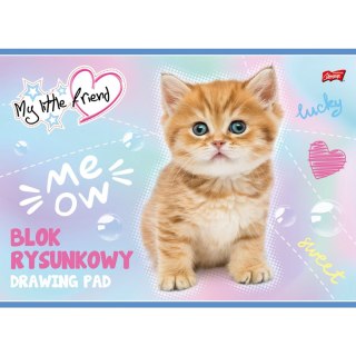 Blok rysunkowy Unipap MY LITTLE FRIEND A4/20 A4 biały 20k (5903235668197) Unipap