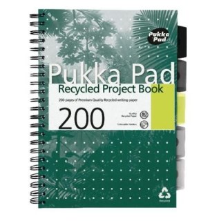 Kołozeszyt (kołobrulion) Pukka Pads Recycled linia A4 200k. linia (5032608060501) Pukka Pads