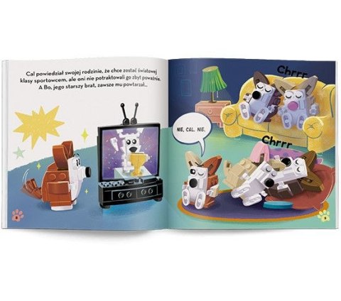 Książeczka edukacyjna Ameet LEGO® Books. Corgi rządzą! (CAP 6601) Ameet