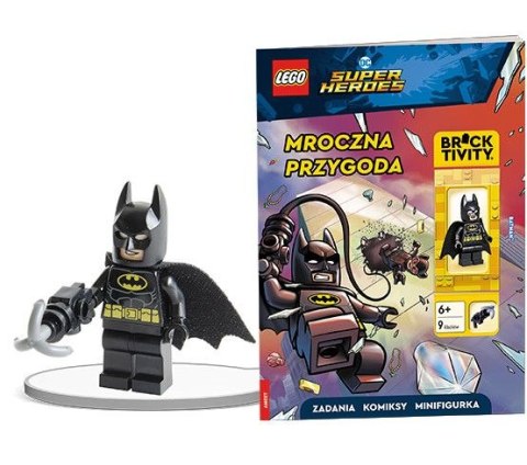 Książeczka edukacyjna Ameet LEGO® DC Super Heroes™. Mroczna przygoda (LNC 6459 P1) Ameet