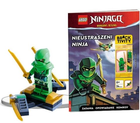 Książeczka edukacyjna Ameet LEGO® NINJAGO®. Nieustraszeni NINJA LNC 6728 P1 Ameet