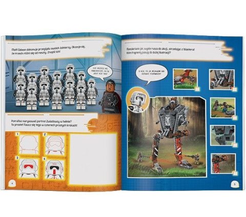 Książeczka edukacyjna Ameet LEGO® Star Wars™. Imperialny patrol LNC 6311 P1 Ameet