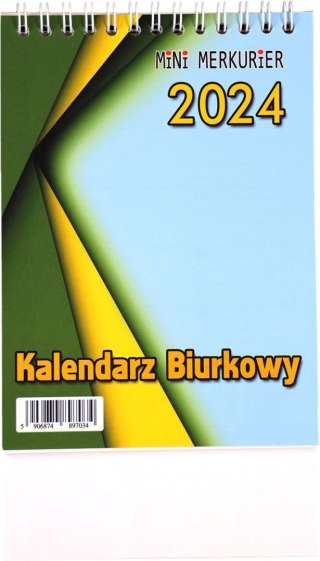 Kalendarz biurkowy Beskidy MINI-MERKURIER biurkowy 120mm x 165mm (B9) Beskidy