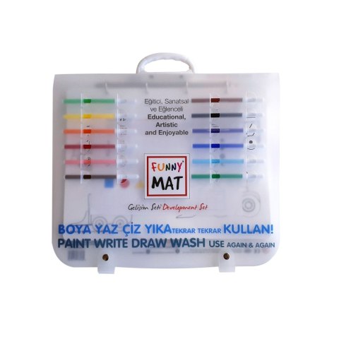 Zestaw plastyczny Strigo FUNNY MAT White+zest.podrózny 38x4 (SFU1142) Strigo Zestaw plastyczny Strigo FUNNY MAT White+zest.podrózny 38x4 (SFU1142) Strigo