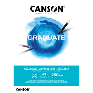 Blok artystyczny Canson Graduate A3 250g 20k (400110375) Canson