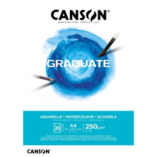 Blok artystyczny Canson Graduate A4 250g 20k (400110374) Canson