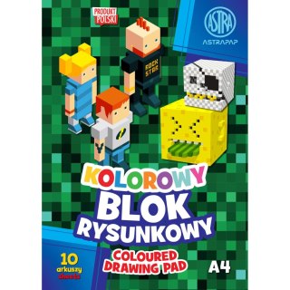 Blok rysunkowy Astrapap pixel&unicon (106022018) Astrapap