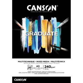 Blok rysunkowy Canson Mix Media Graduate (C31250P018) Canson