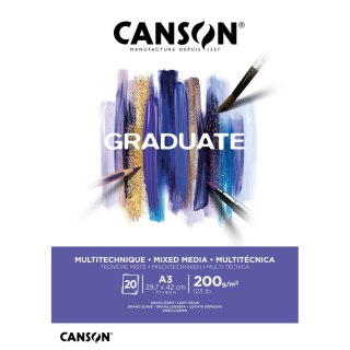 Blok rysunkowy Canson Mix Media Graduate (C400110378) Canson