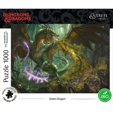 Puzzle Trefl The Green Dragon 1000 el. (10758) Trefl Puzzle Trefl The Green Dragon 1000 el. (10758) Trefl