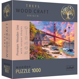 Puzzle Trefl Zachód słońca nad Golden Gate (20164) Trefl
