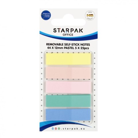 Zakładki indeksujące Starpak 25k [mm:] 44x12 (540365) Starpak