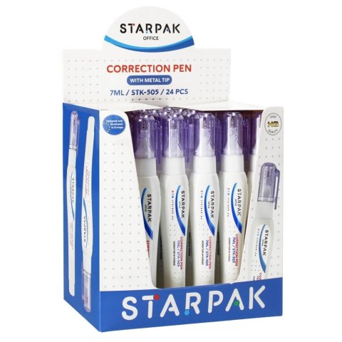 Korektor w długopisie (piórze) Starpak 7ml (521356) Starpak