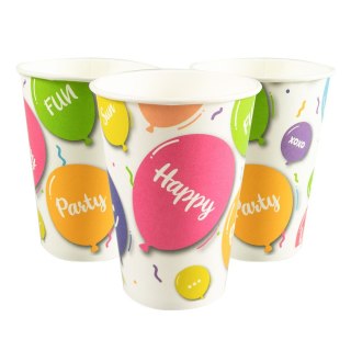 Kubek jednorazowy Arpex Happy Balloons! 200ml (DC5860) Arpex