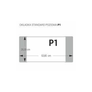 Okładka Biurfol P1 [mm:] 203x538 (OZK-33) Biurfol