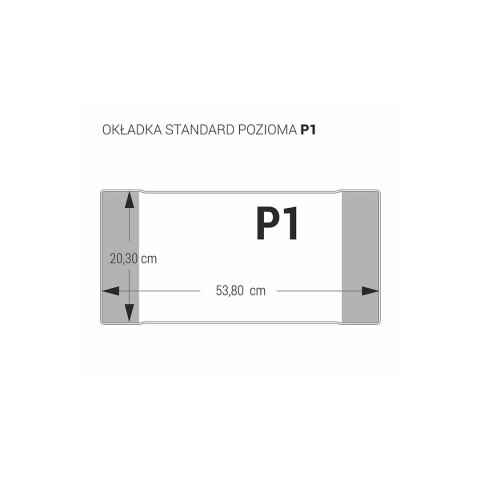 Okładka Biurfol P1 [mm:] 203x538 (OZK-33) Biurfol