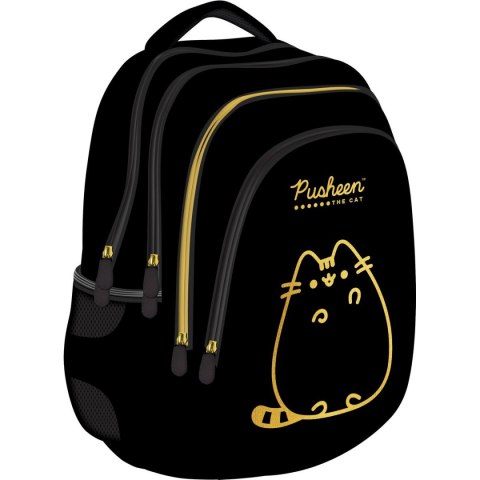 Plecak St.Majewski PUSHEEN GOLD 5903235663154 4-KOMORY (BP-06) St.Majewski Plecak St.Majewski PUSHEEN GOLD 5903235663154 4-KOMORY (BP-06) St.Majewski