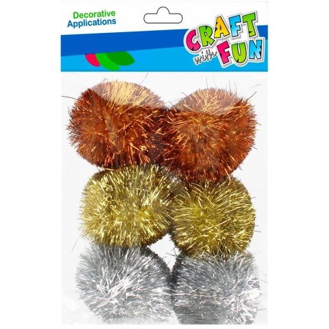 Pompony Craft with Fun mix 6 szt (521654) Craft with Fun