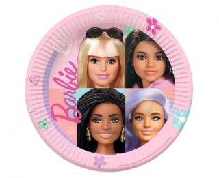 Talerz jednorazowy Godan Barbie Sweet Life papier śr. 230mm 8 szt (9915482-66) Godan