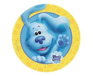 Talerz jednorazowy Godan Blues Clues papier śr. 230mm 8 szt (9913280-66) Godan