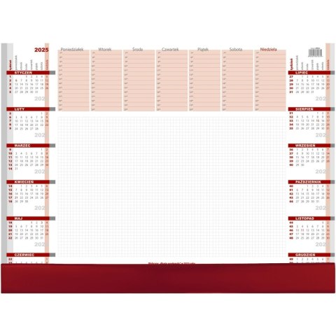 Kalendarz biurkowy Wydawnictwo Wokół Nas biuwar z listwą 550mm x 410mm (KB051B) Wydawnictwo Wokół Nas