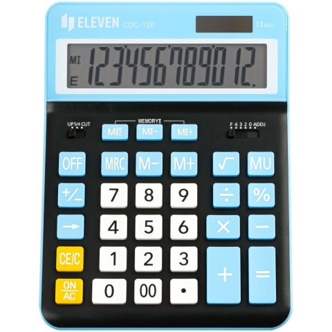 Kalkulator na biurko Eleven (CDC120BK-CYE) Eleven Kalkulator na biurko Eleven (CDC120BK-CYE) Eleven