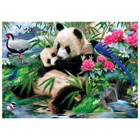 Zestaw kreatywny Flamingo Line Diamentowa mozaika 30x40cm Panda 1 (TGD72661) Flamingo Line Zestaw kreatywny Flamingo Line Diamentowa mozaika 30x40cm Panda 1 (TGD72661) Flamingo Line